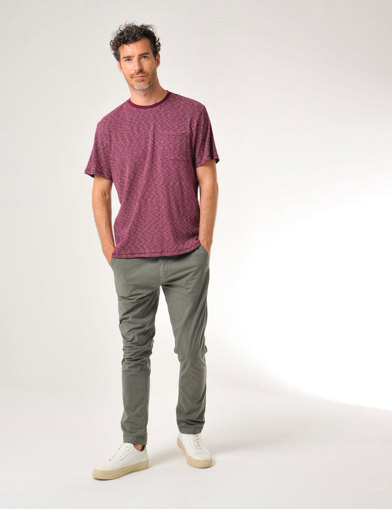 Mylor T-Shirt Cabernet Burgundy
