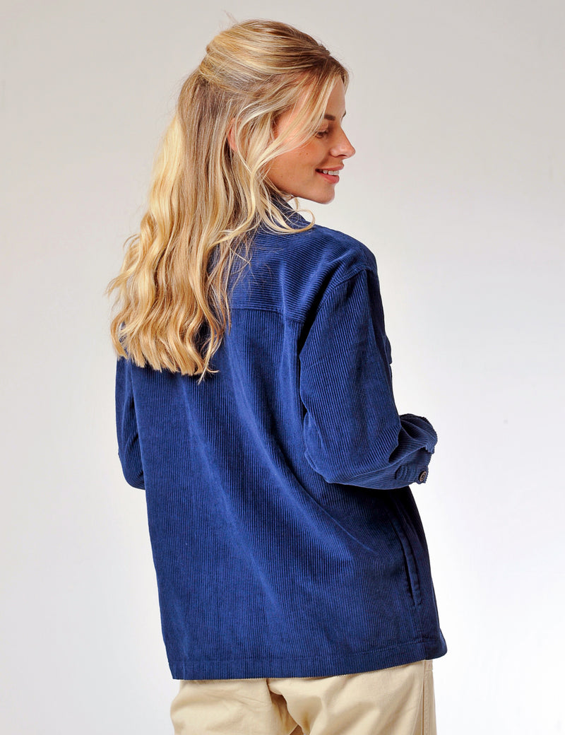 Budleigh Overshirt Midnight Navy
