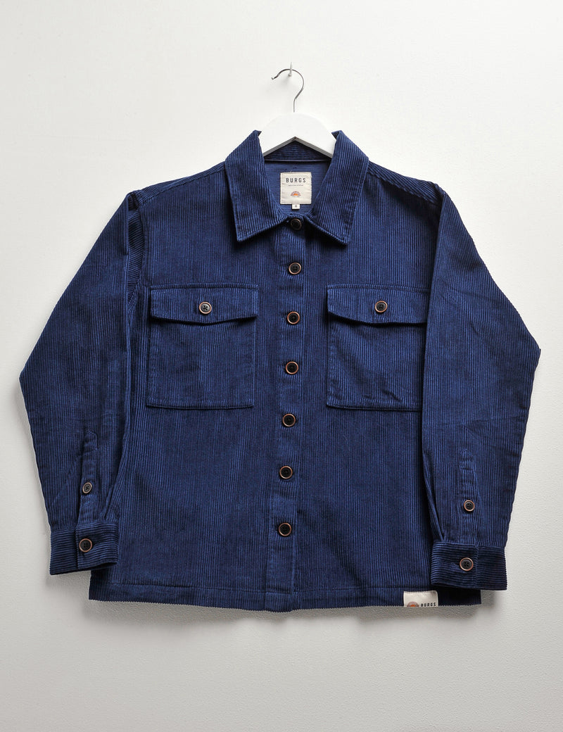 Budleigh Overshirt Midnight Navy