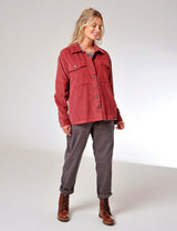 Budleigh Overshirt Dusk Pink