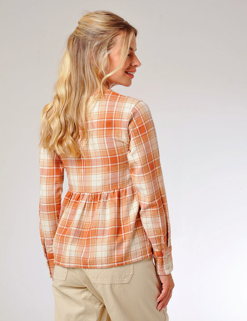 Filleigh Blouse Burnt Ochre