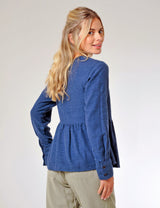 Filleigh Blouse Burgs Navy