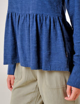 Filleigh Blouse Burgs Navy