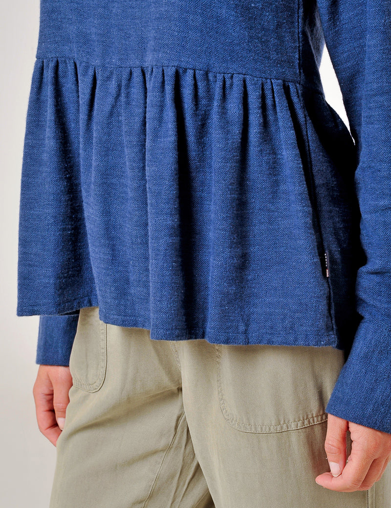 Filleigh Blouse Burgs Navy