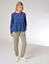 Filleigh Blouse Burgs Navy