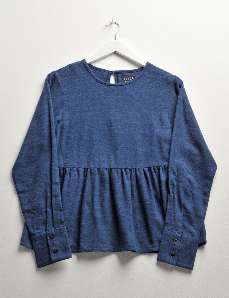 Filleigh Blouse Burgs Navy