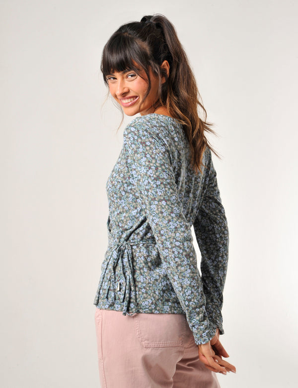 Kerris Wrap Jade Green