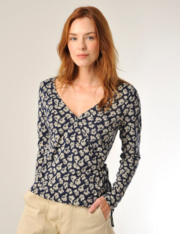 Kerris Wrap Burgs Navy
