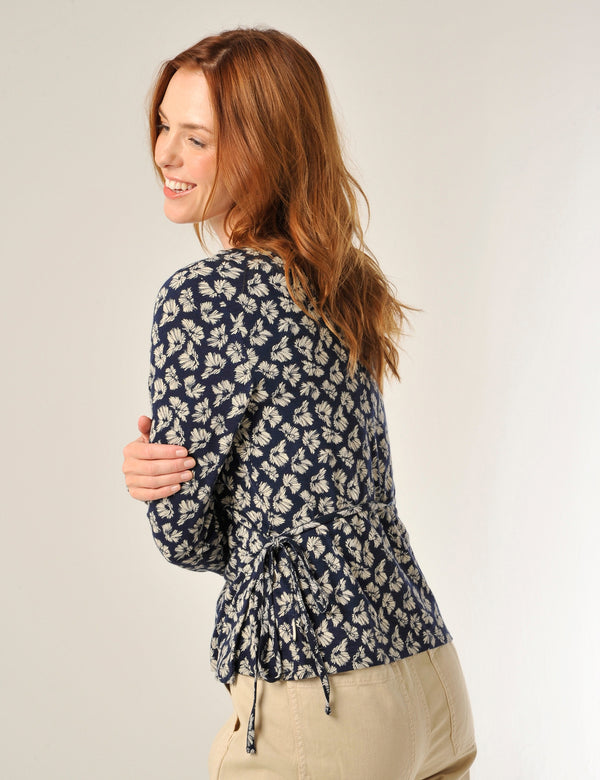 Kerris Wrap Burgs Navy
