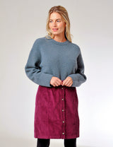Penberth Skirt Plum Pink
