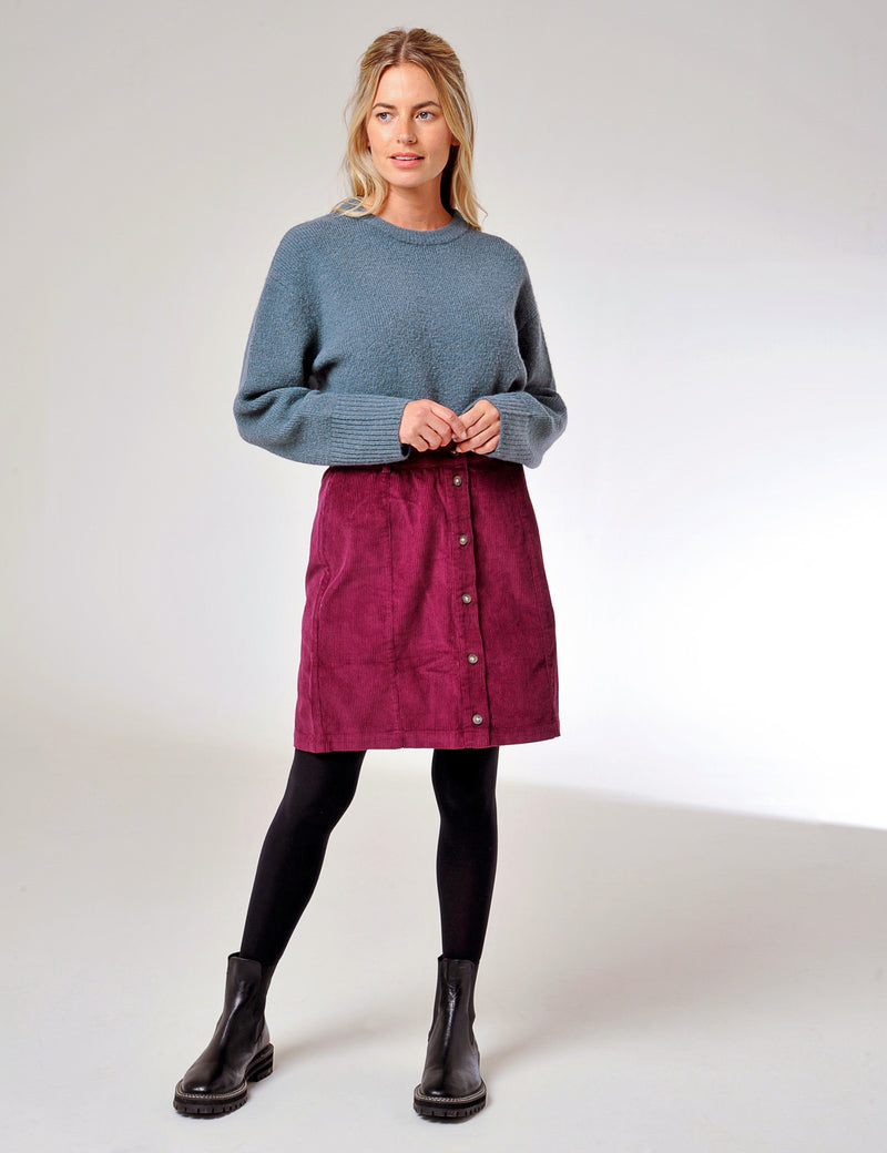 Penberth Skirt Plum Pink
