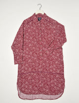 Tawton Longline Shirt Burgundy