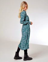 Kelly Dress Teal Green