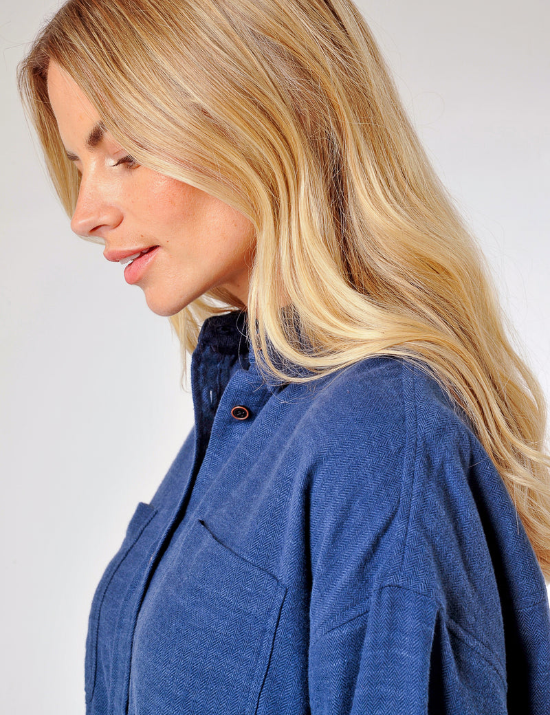 Anderton Dress Burgs Navy