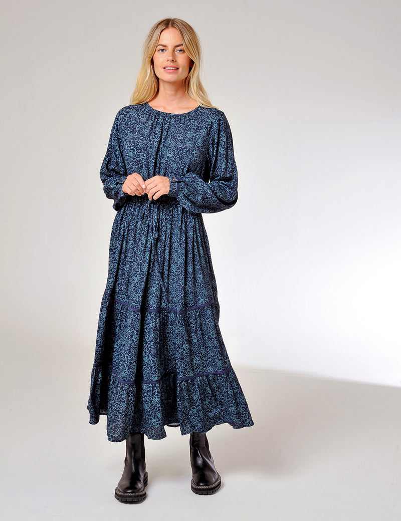 Folly Dress Midnight Navy