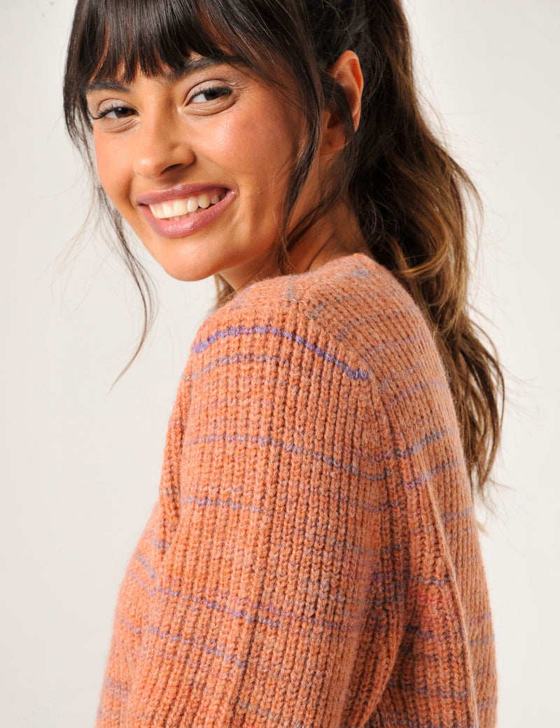 Westleigh Jumper Muted Clay