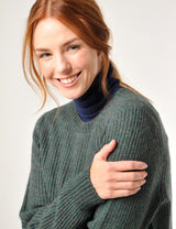 Ashbury Jumper Teal Green