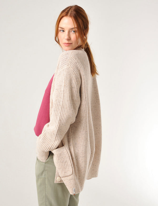 Witheridge Cardigan Chalk White