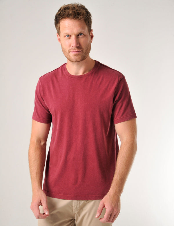 Newlyn T-Shirt Cabernet Burgundy