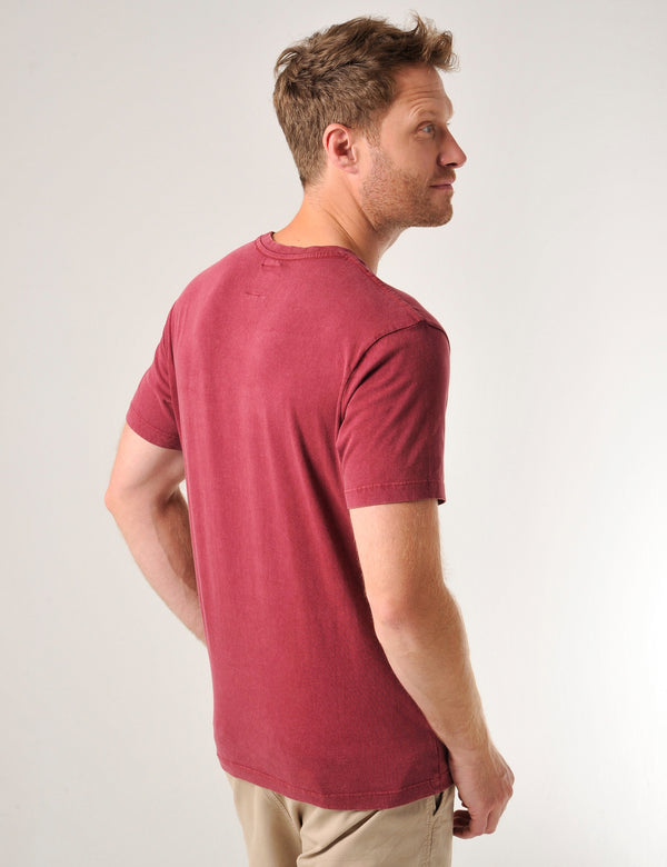 Newlyn T-Shirt Cabernet Burgundy