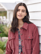 Budleigh Overshirt Dusk Pink