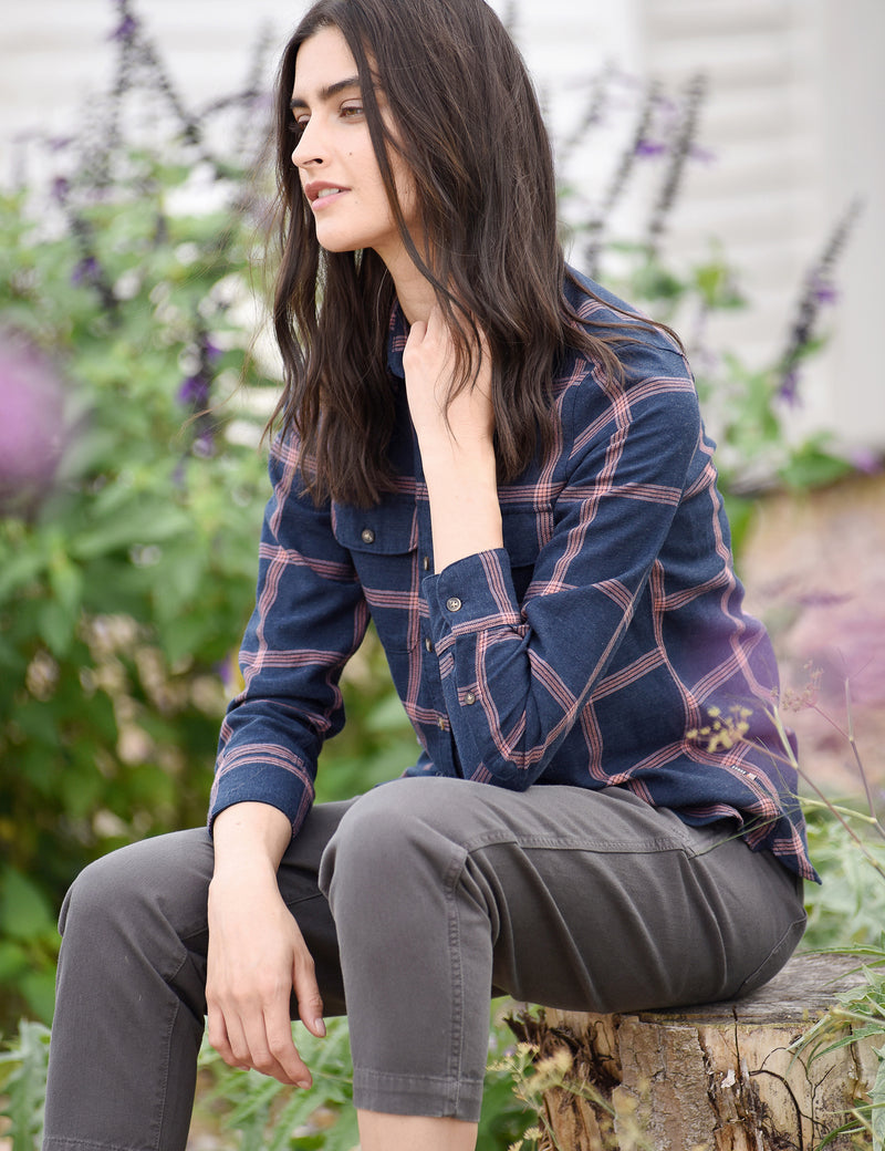 Beacon Shirt Burgs Navy
