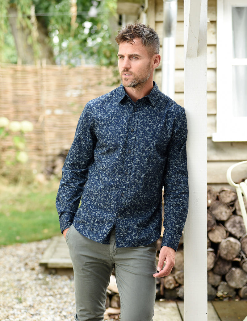 Bicton Shirt Midnight Navy
