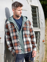 Dunsford Overshirt Burnt Rust